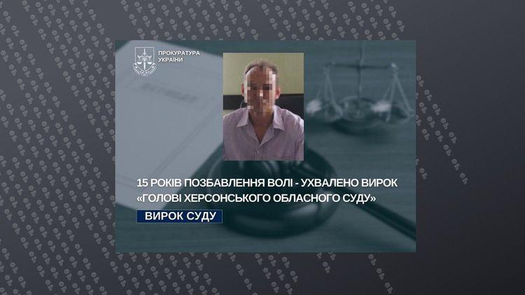 Колабораційна діяльність: колишнього кримського суддю засуджено до 15 років ув’язнення